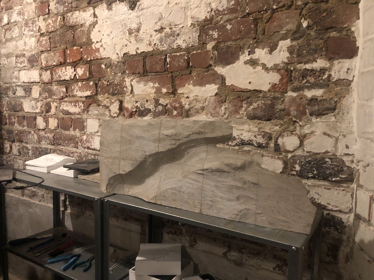 image of mars sculpture after fabrication