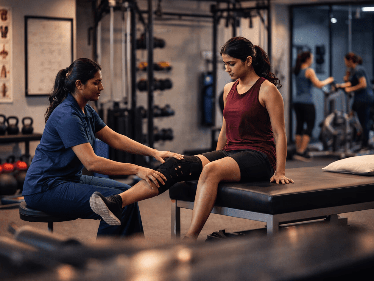 A perfume bottle with a metallic cap is bathed in warm sunlight. It's beside a terracotta pot with a succulent and a smooth stone, casting soft shadows. Calm, natural ambiance.