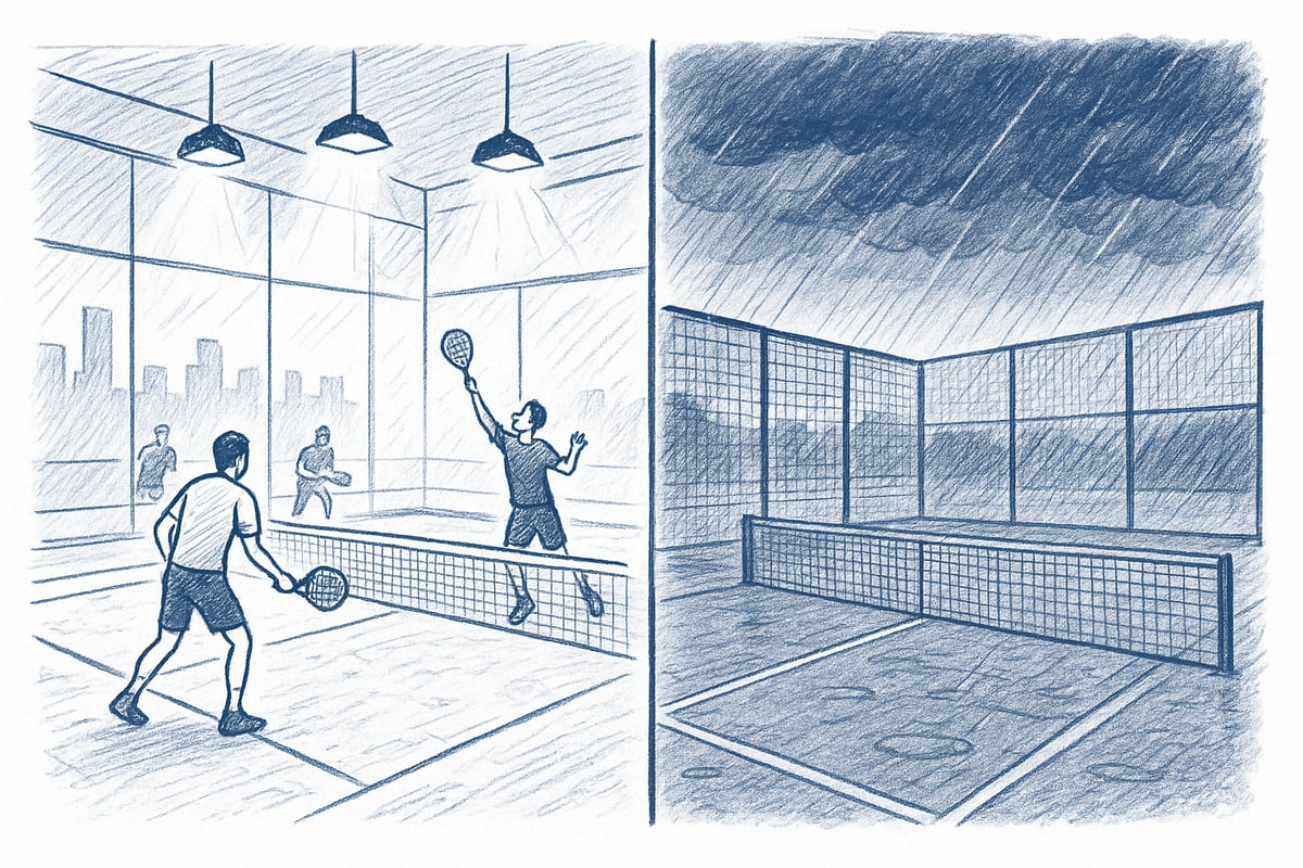Indoor Padel: Advantages, Downsides, and Player Insights