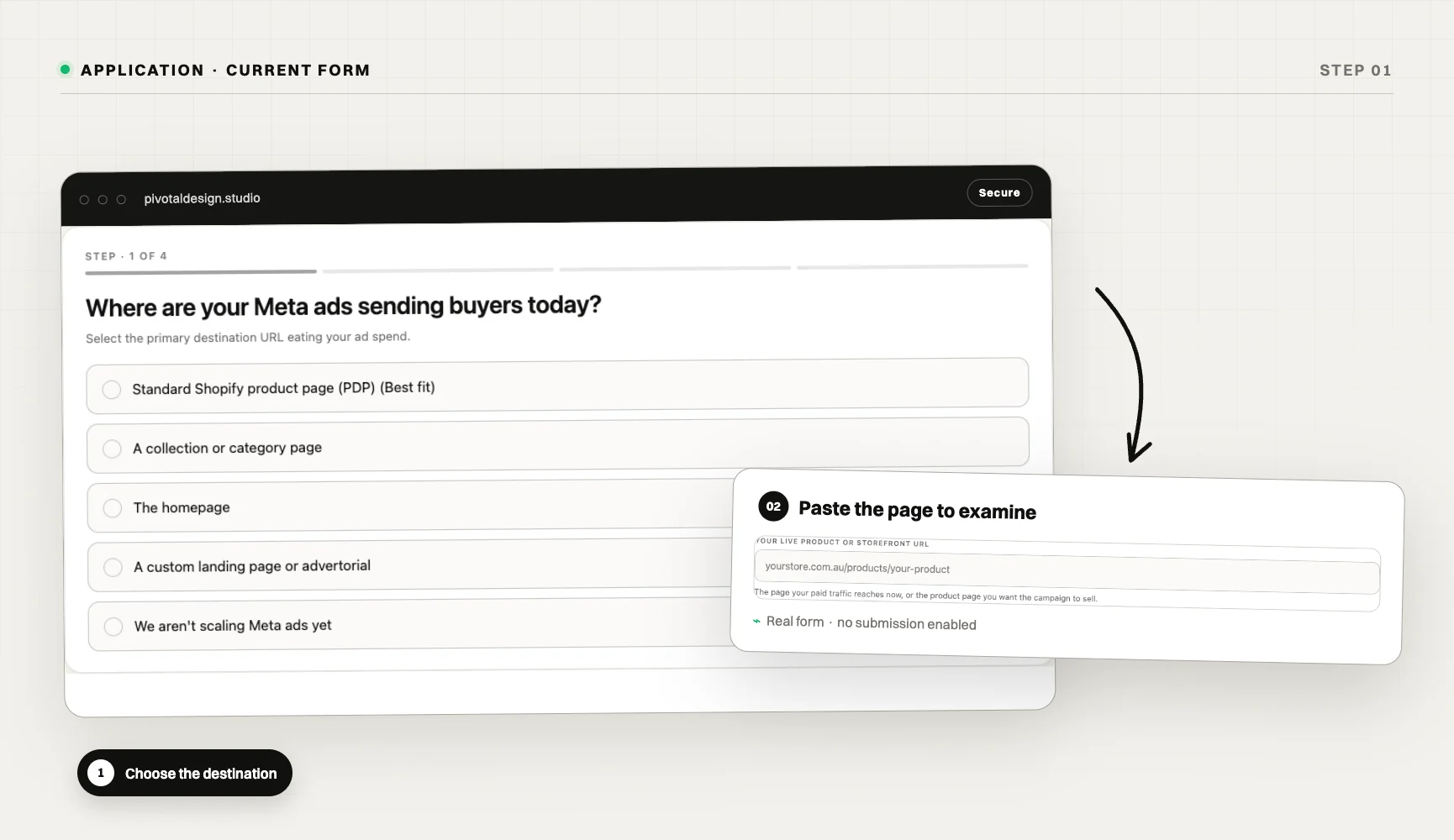 Live storefront blueprint review using a real Pivotal storefront example