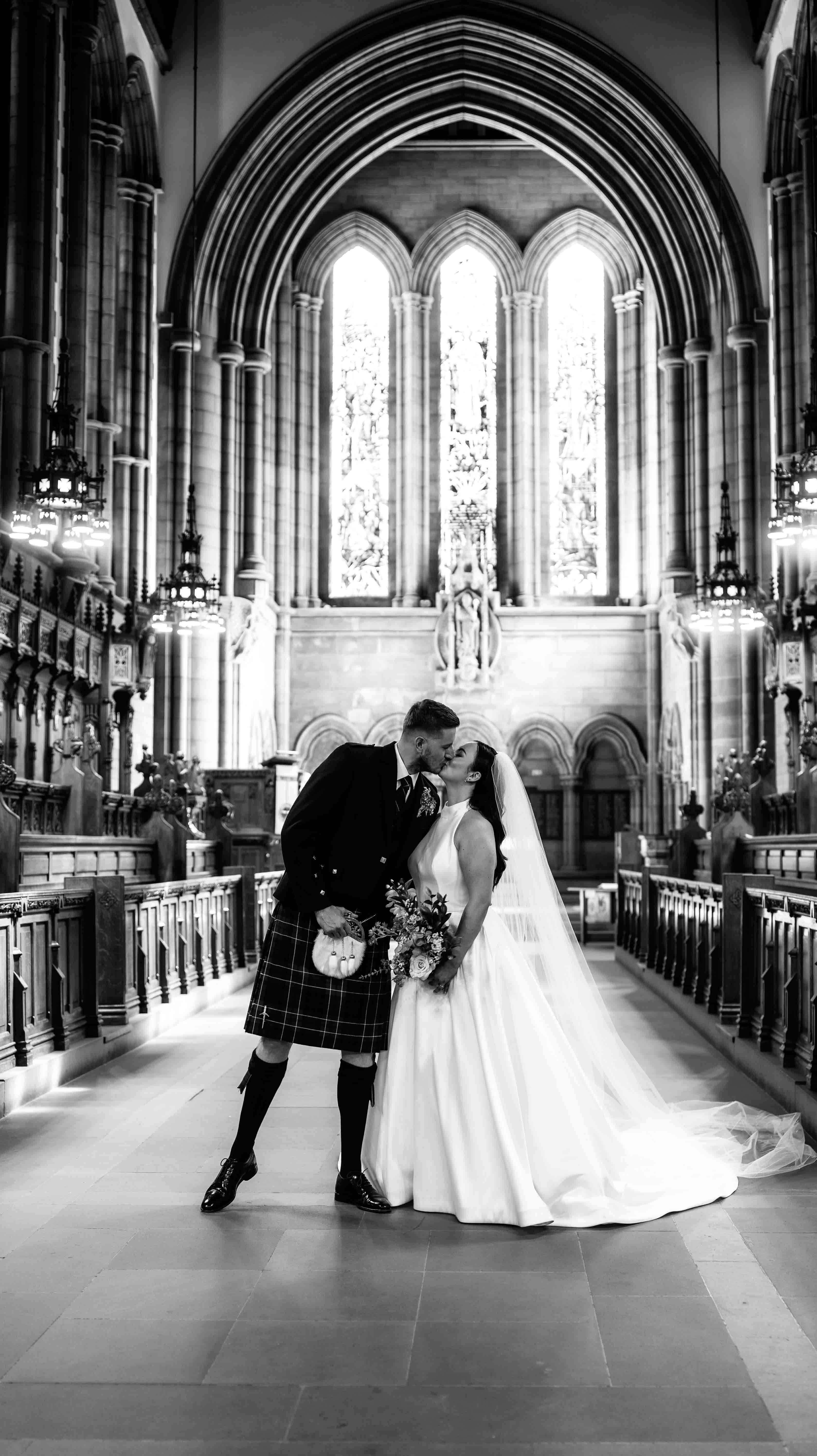 Scottish Wedding Couple Edinburgh