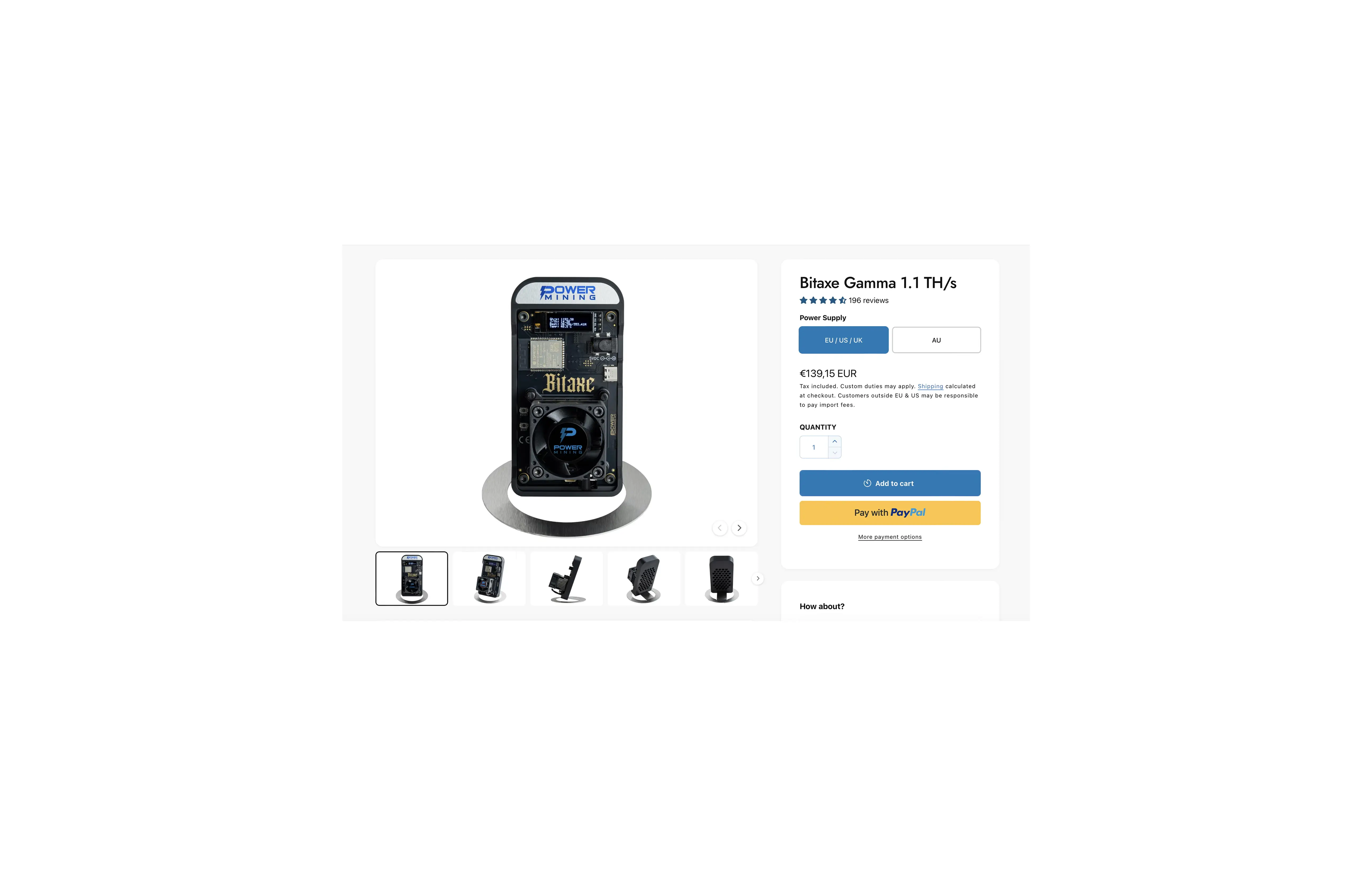 Bitaxe Gamma for Sale