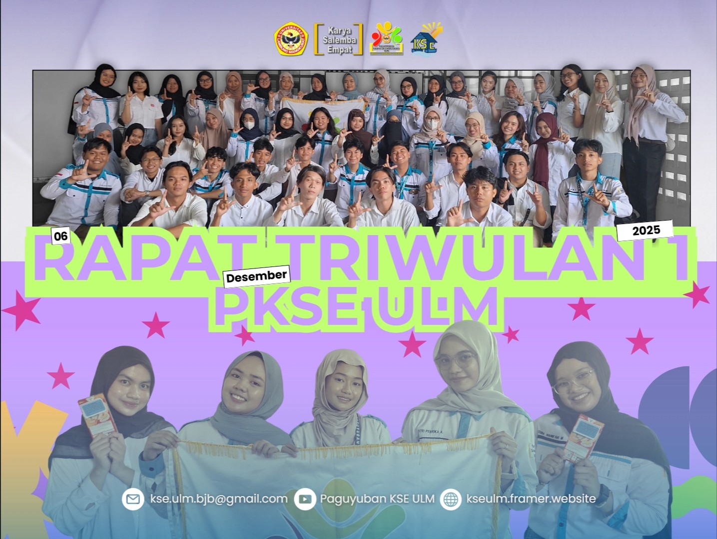 Rapat Triwulan Ke-1 Bulan Desember KSE ULM 2025