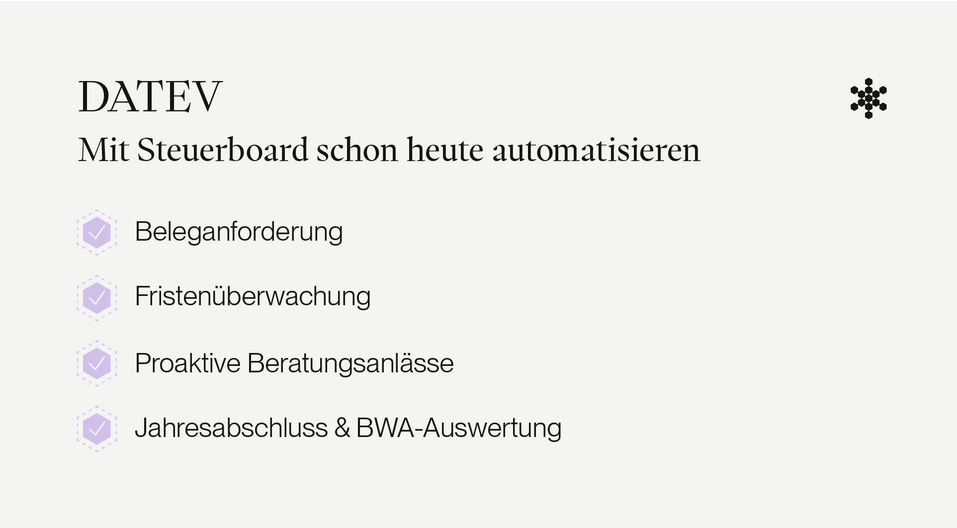 Datev Mit Steuerboard schon heute automatisieren