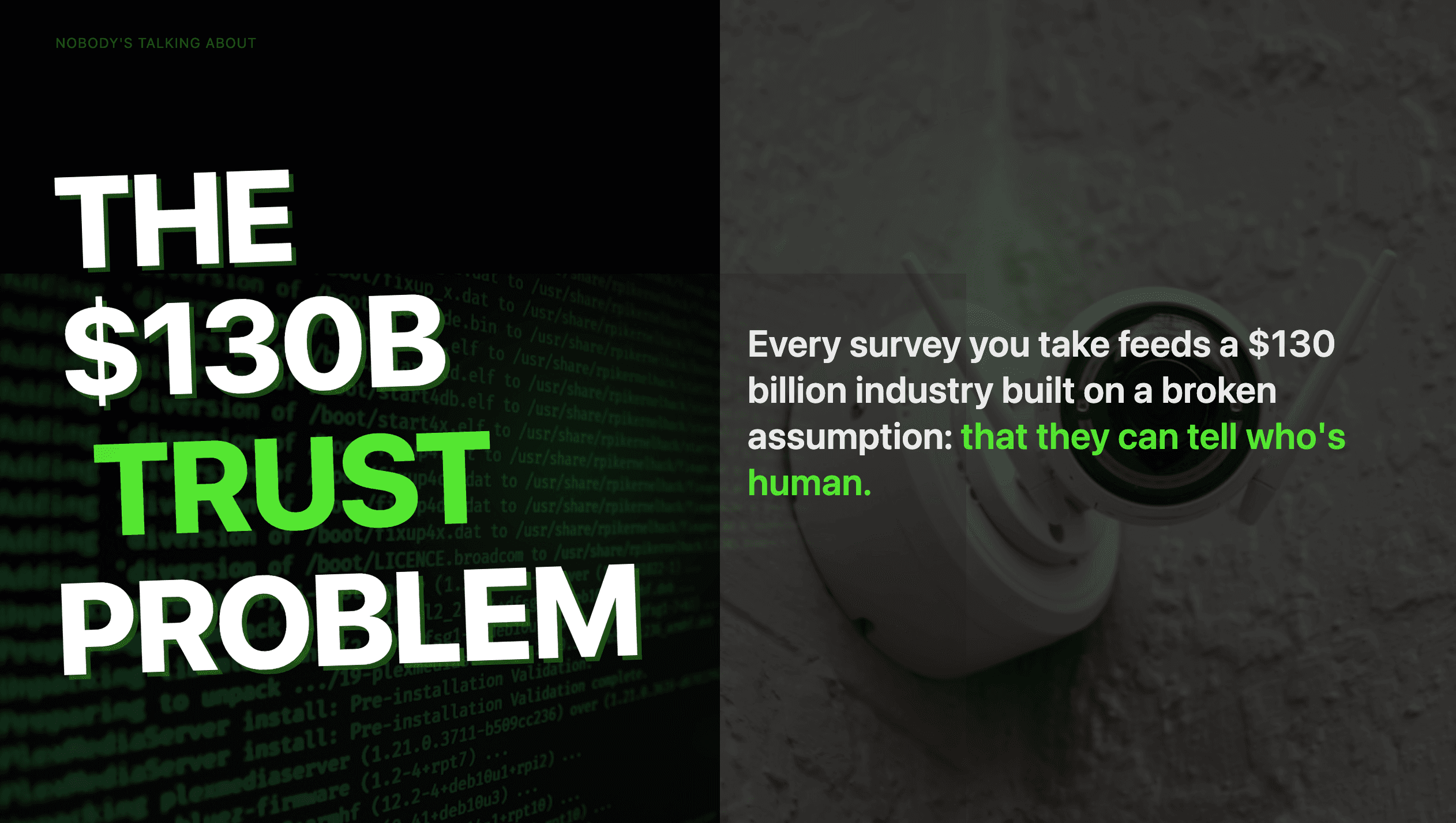 The $130 Billion Trust Problem Nobody's Talking About