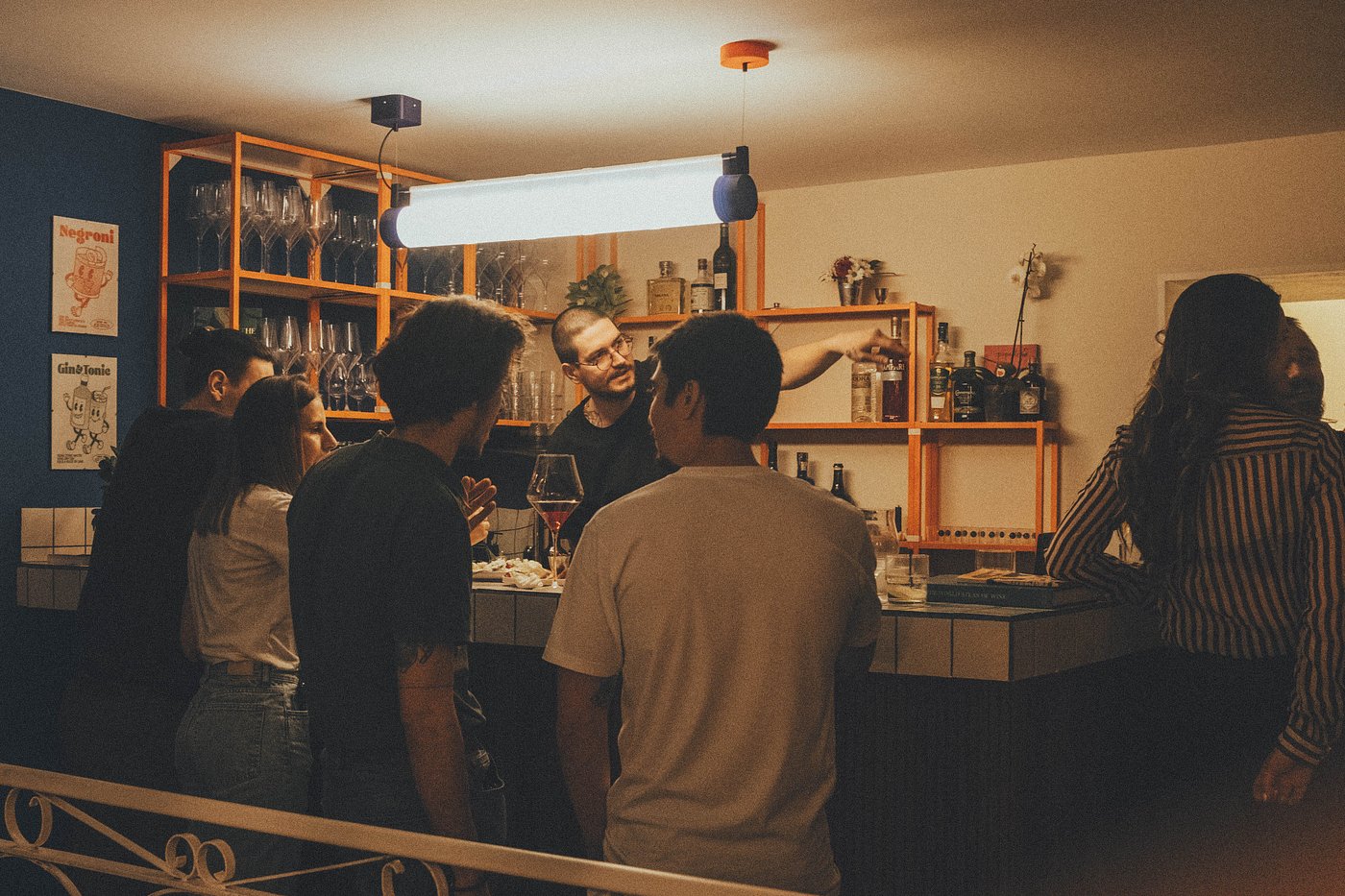 Nectar Natural Wine Bar full house