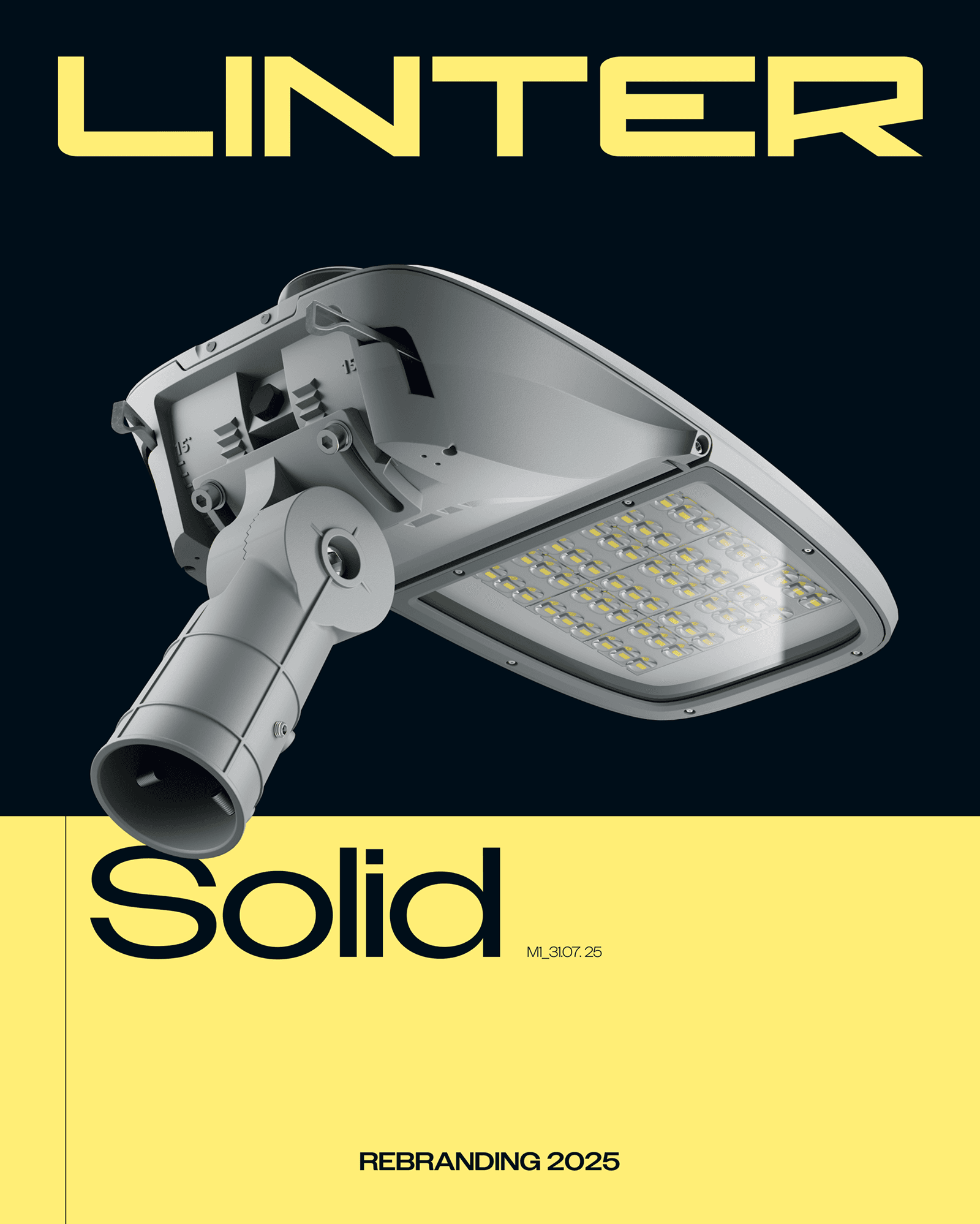 Linter lamp and logo