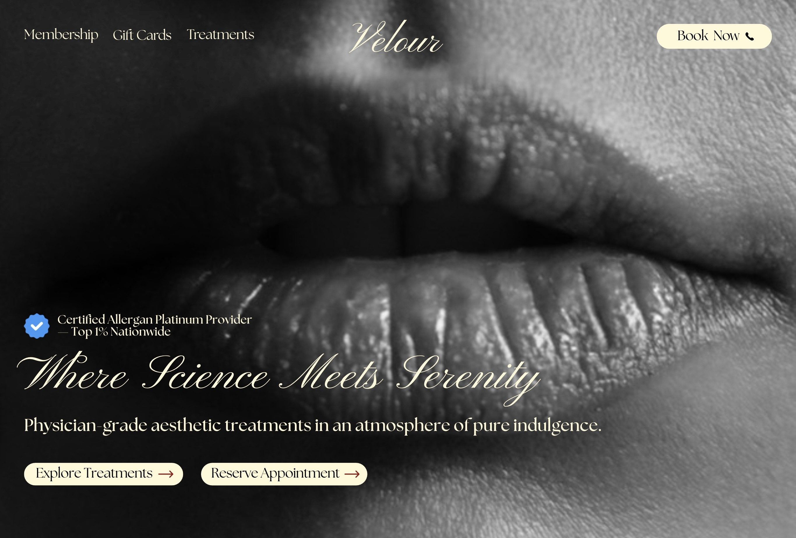 Luxury MedSpa Website Design