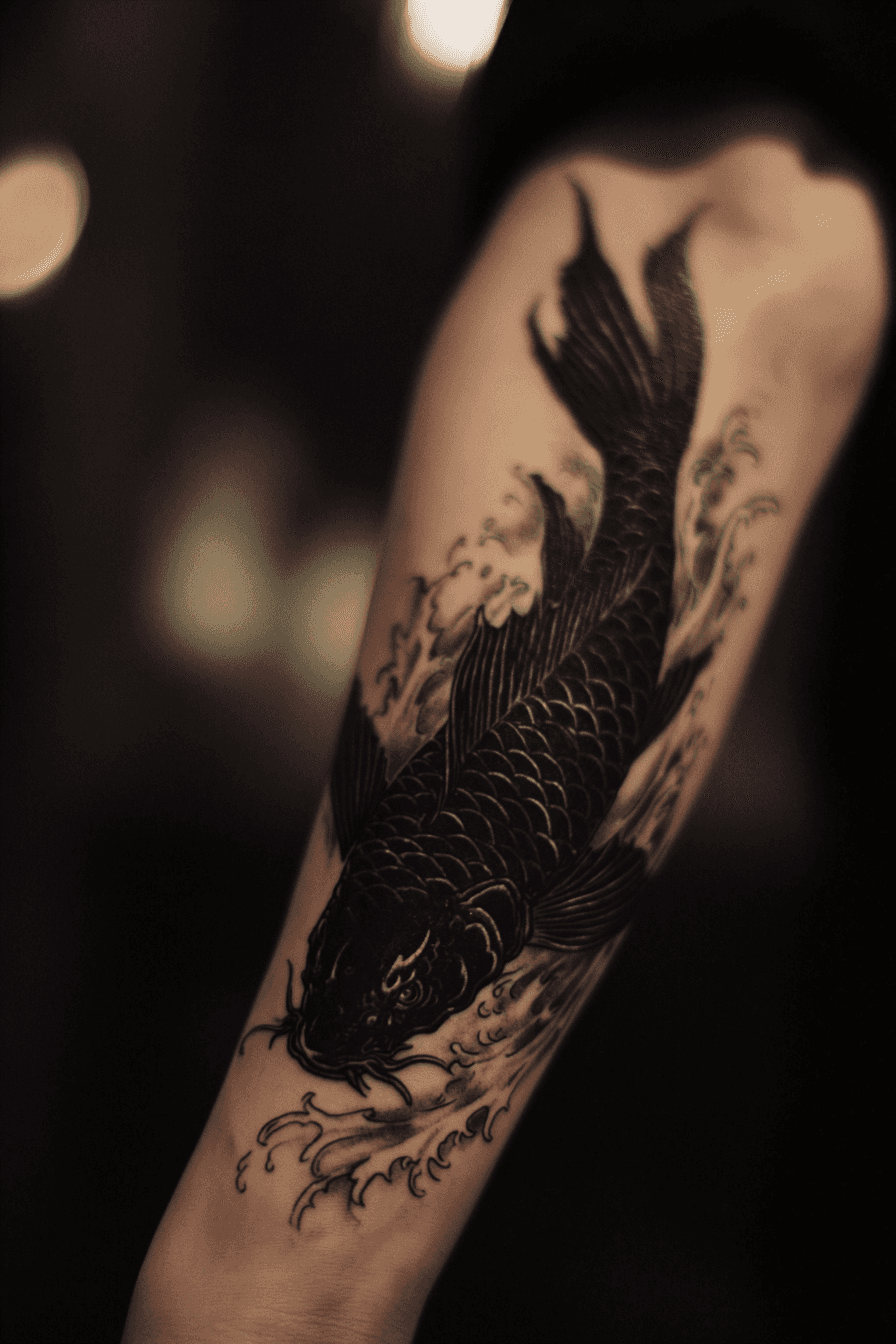 Koi Fish Tattoo