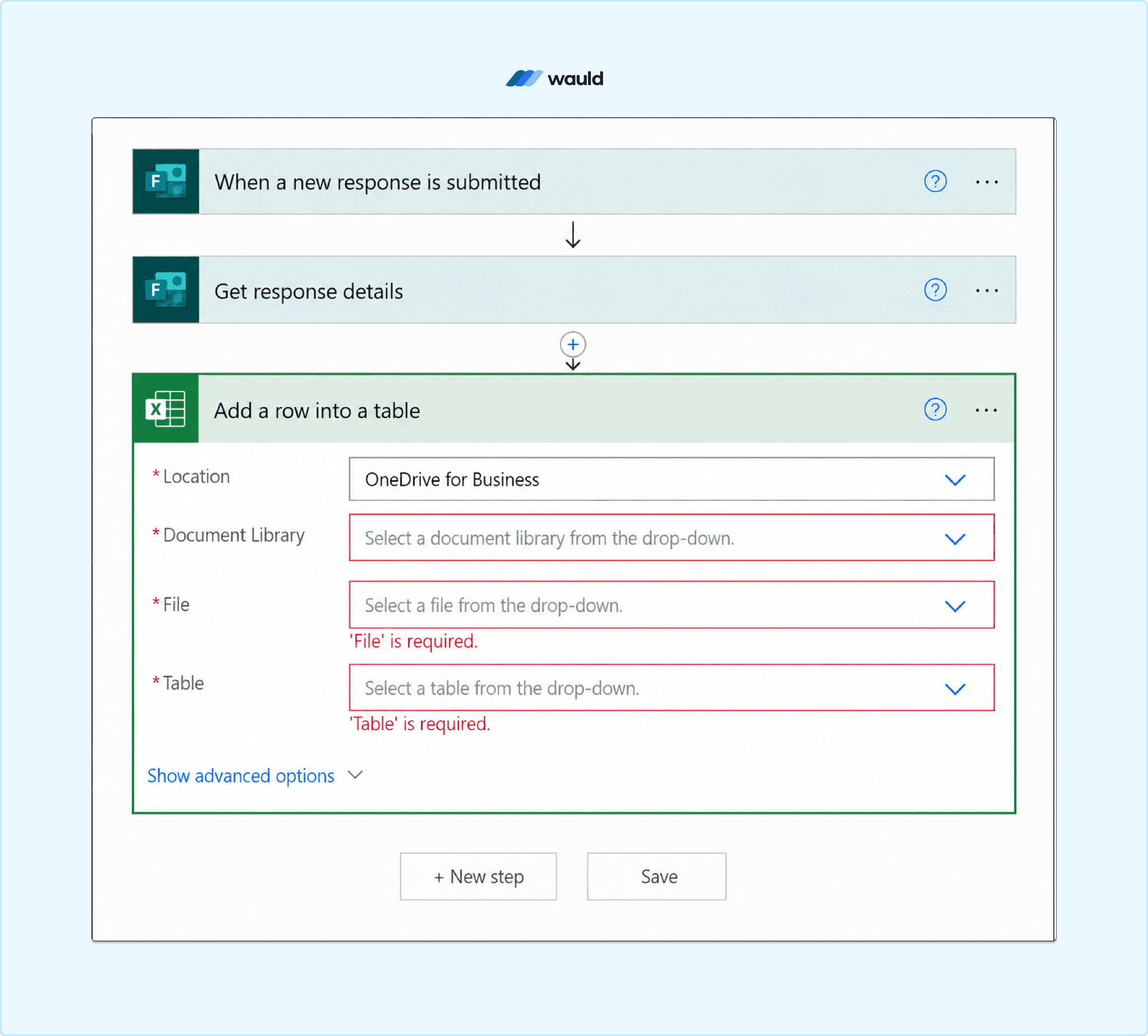 Illustration showing a Microsoft Forms survey on the left automatically generating a branded digital certificate on the right. A dotted workflow with user and automation icons connects the form submission to the certificate, representing automated certificate creation.