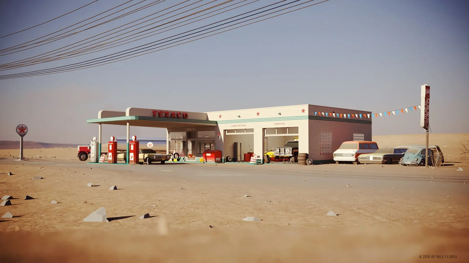 Texaco · am Strassenrand