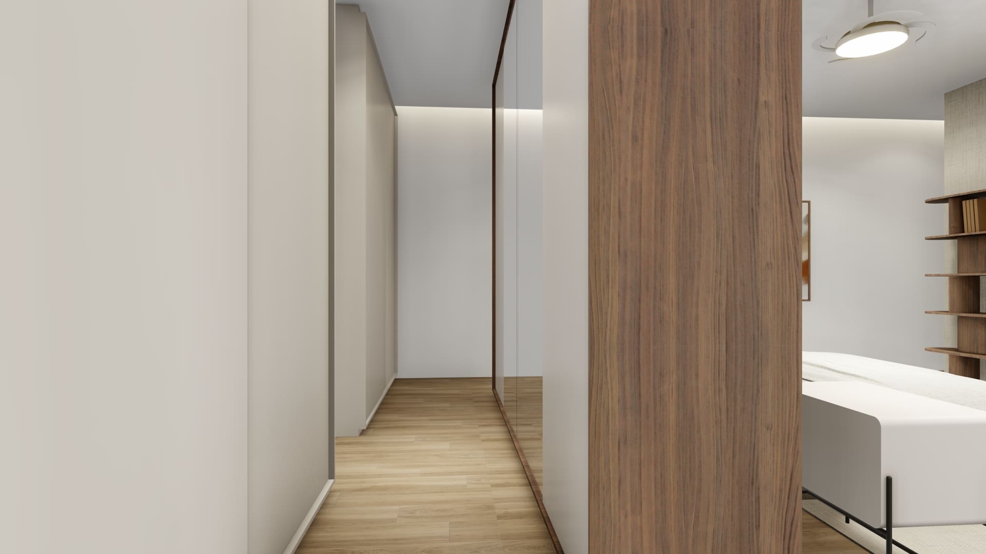 Projeto de interiores assinado pela Meraki Arquitetura, com ambientes personalizados que unem conforto, beleza e identidade do cliente.