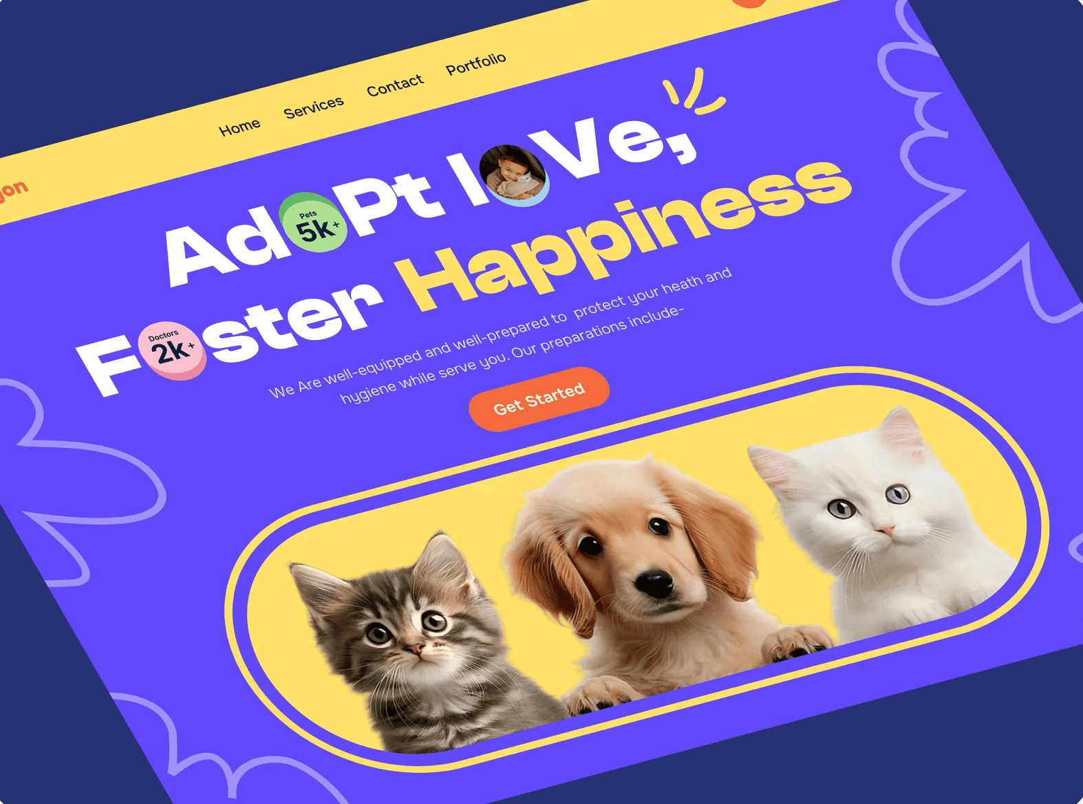 Ui/UX Design Mockup Image
