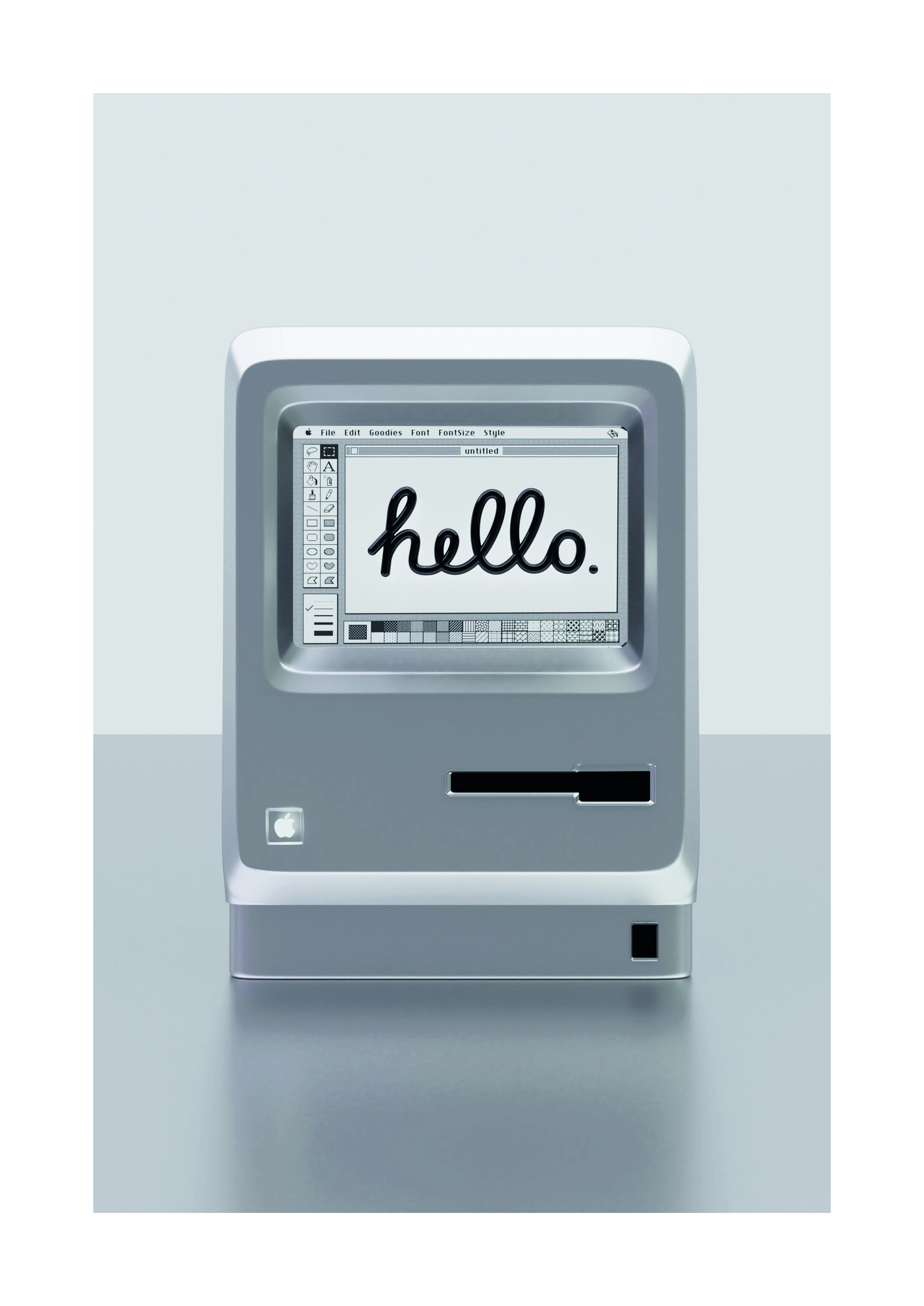 Artistic portrait with red and blue lighting creating a dramatic effect