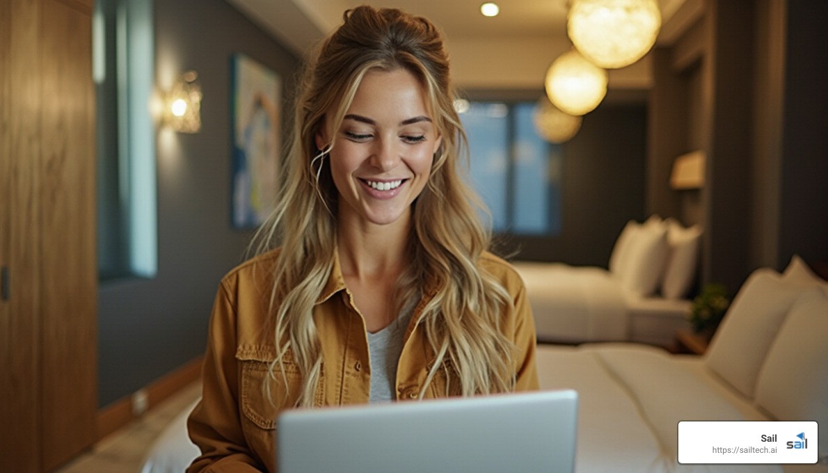 Example of brand awareness benefit - hotel influencer marketing campaigns