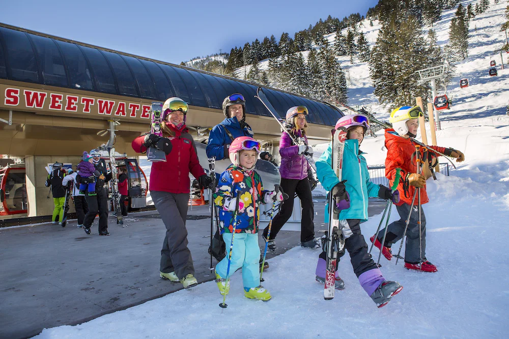 Family Ski Vacation in USA