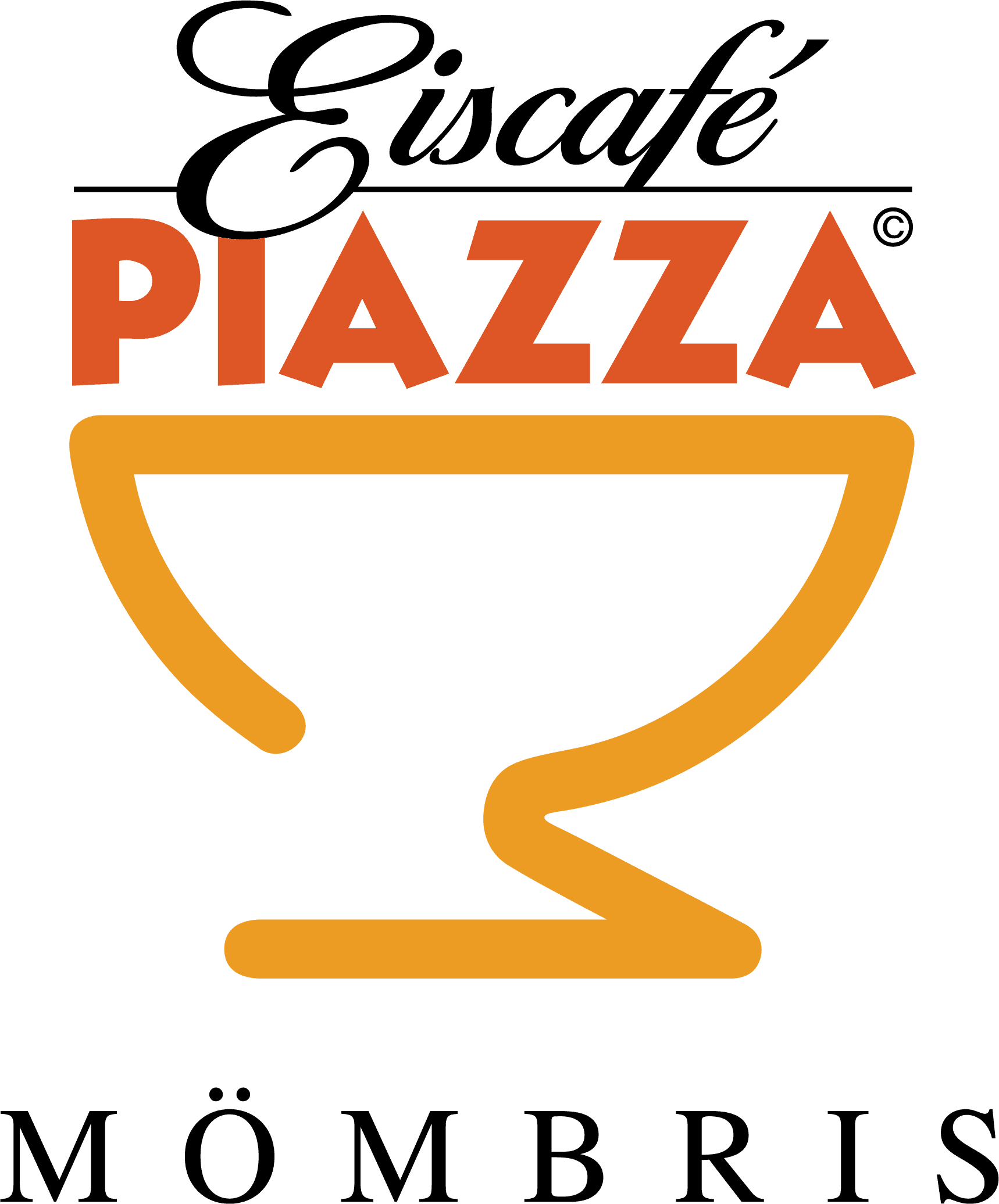 Logo des Eiscafés Piazza in Mömbris