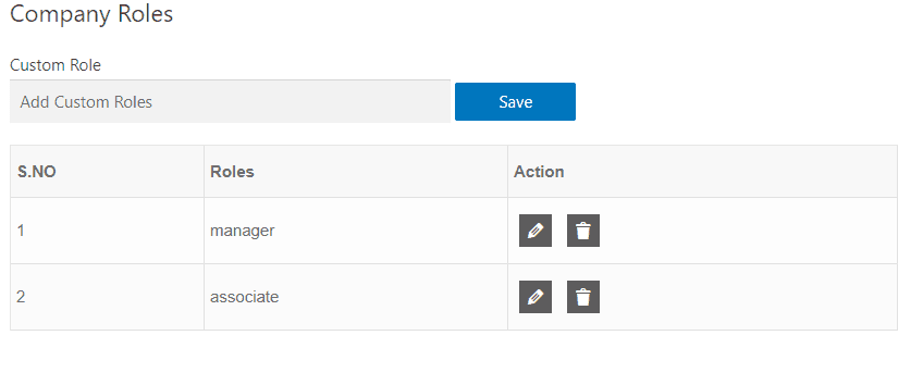 Adding Custom User Roles