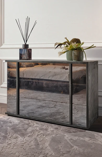 chest of drawer in a bedroom in paris