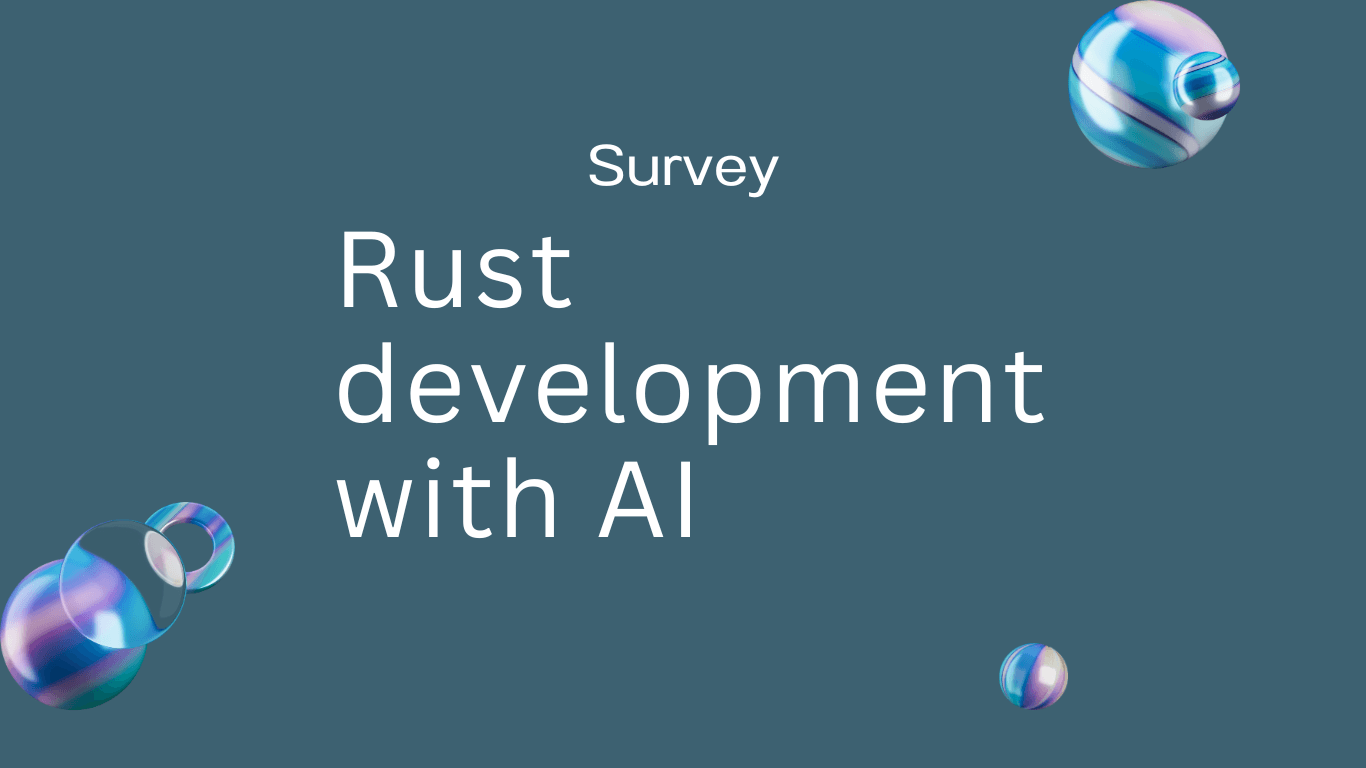 Backend development with Rust with AI platform