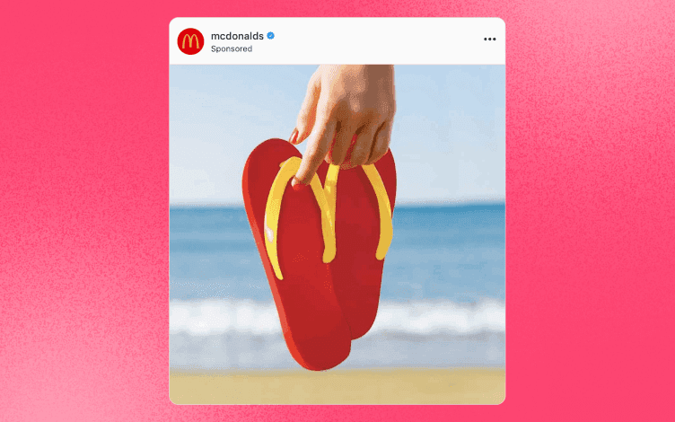 Mcdonalds Instagram Ad