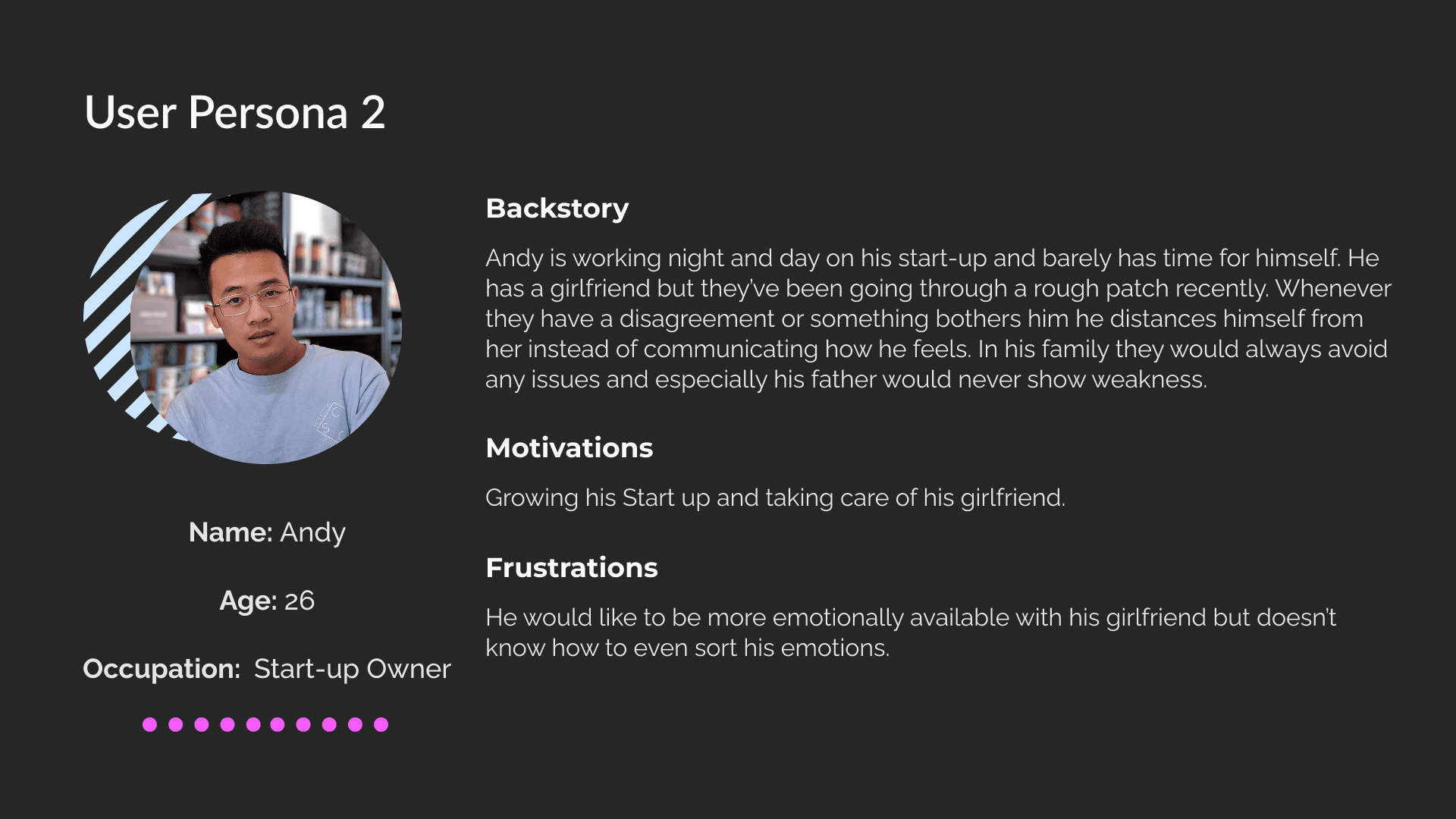 a person swimming in the water with grass