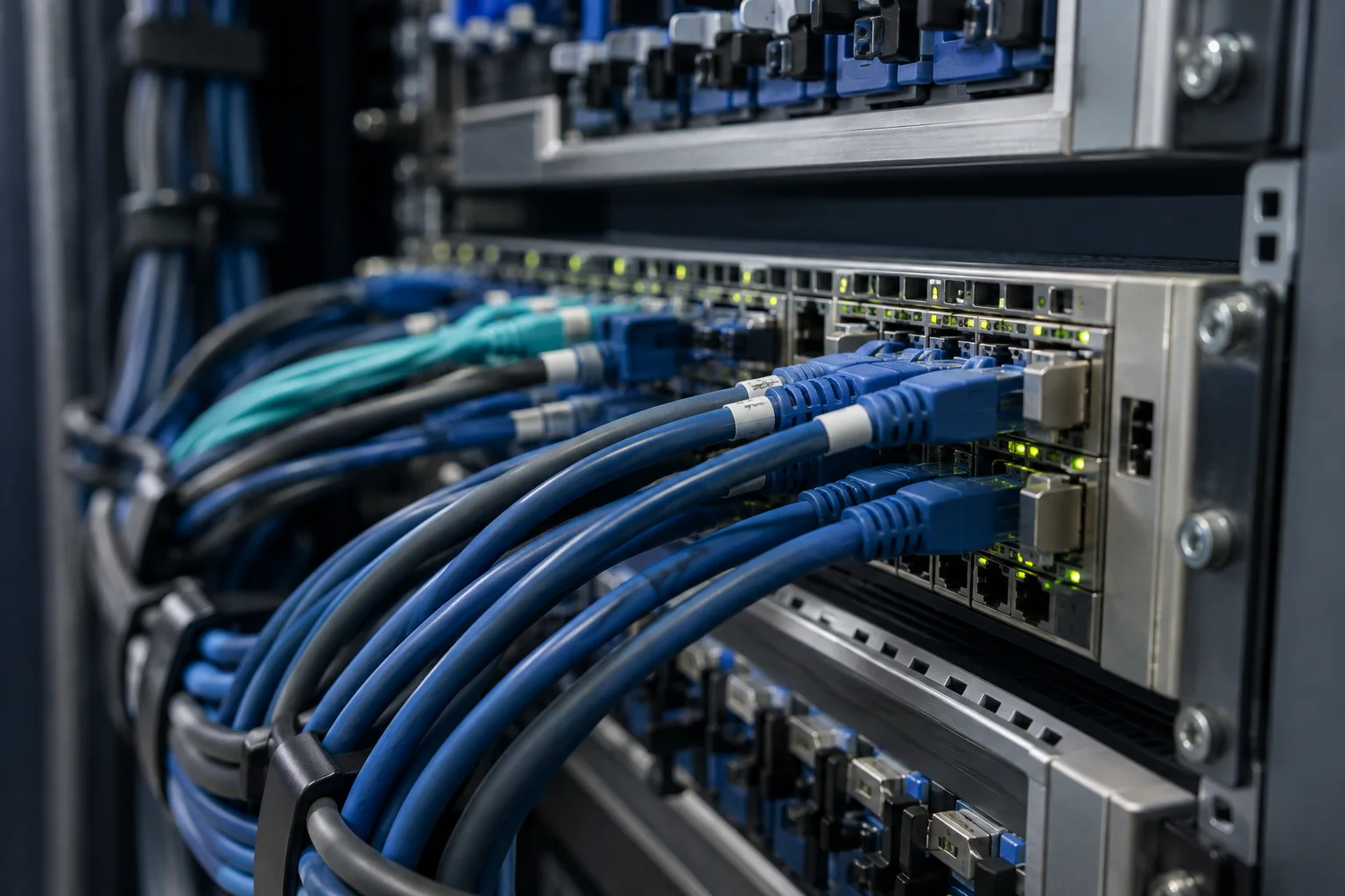 Imagen ilustrativa de conexiones de una infraestructura de datos