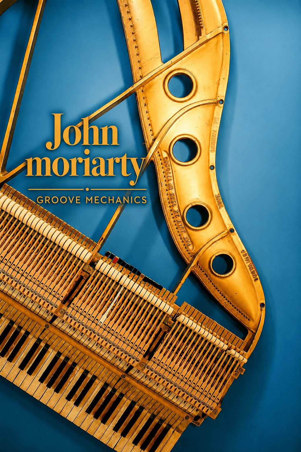 Groove Mechanics album cover by John Moriarty