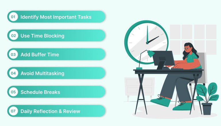 Steps to Boost Productivity in Your Daily Schedule