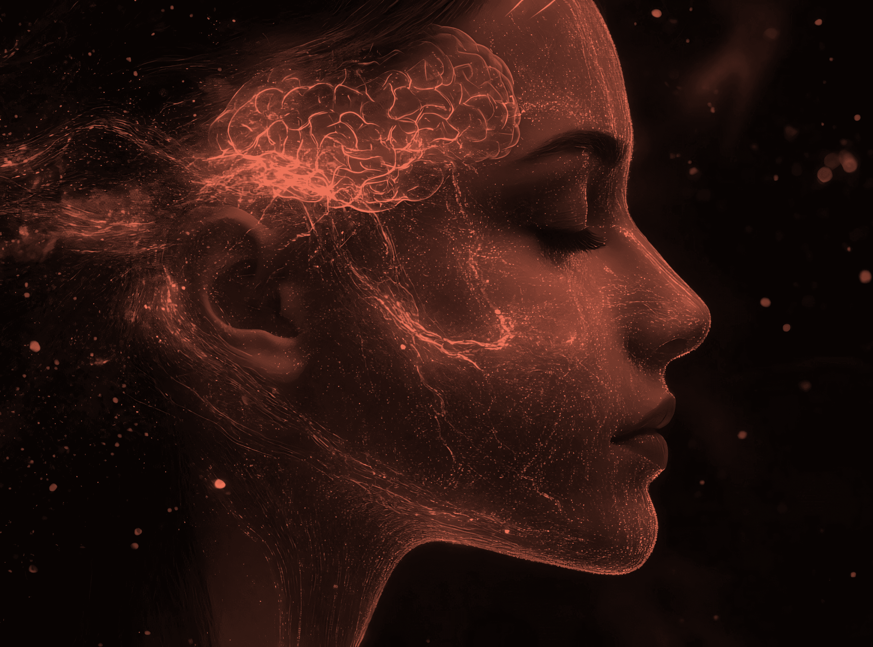 Man working on laptop