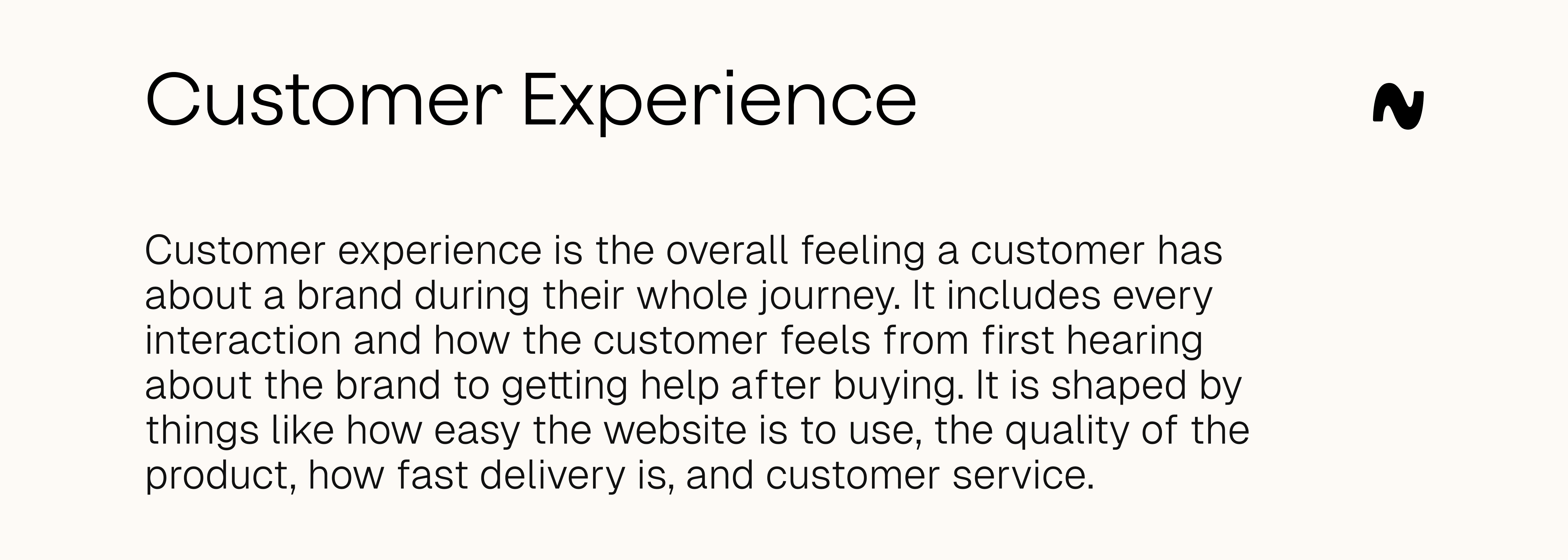 Customer experince defination image