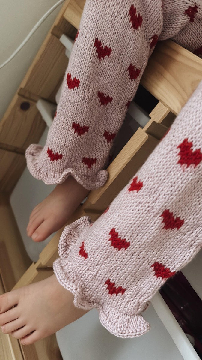 Loveheart Pants knitting pattern, photo 2