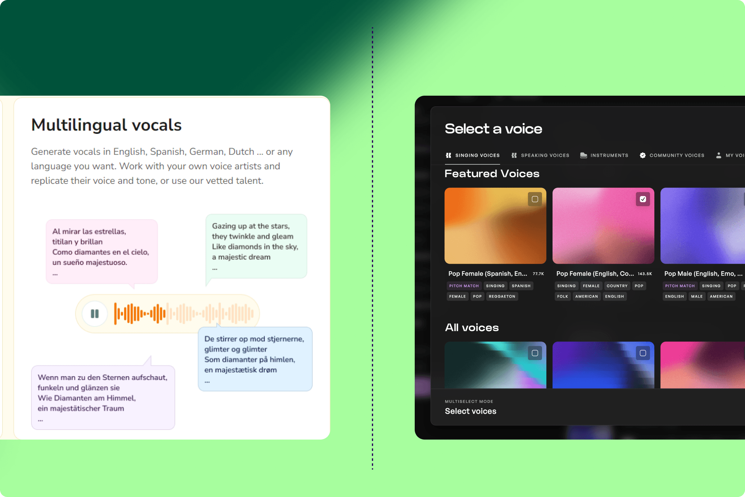 Kits vs. Uberduck: Los Mejores Generadores de Voz de IA