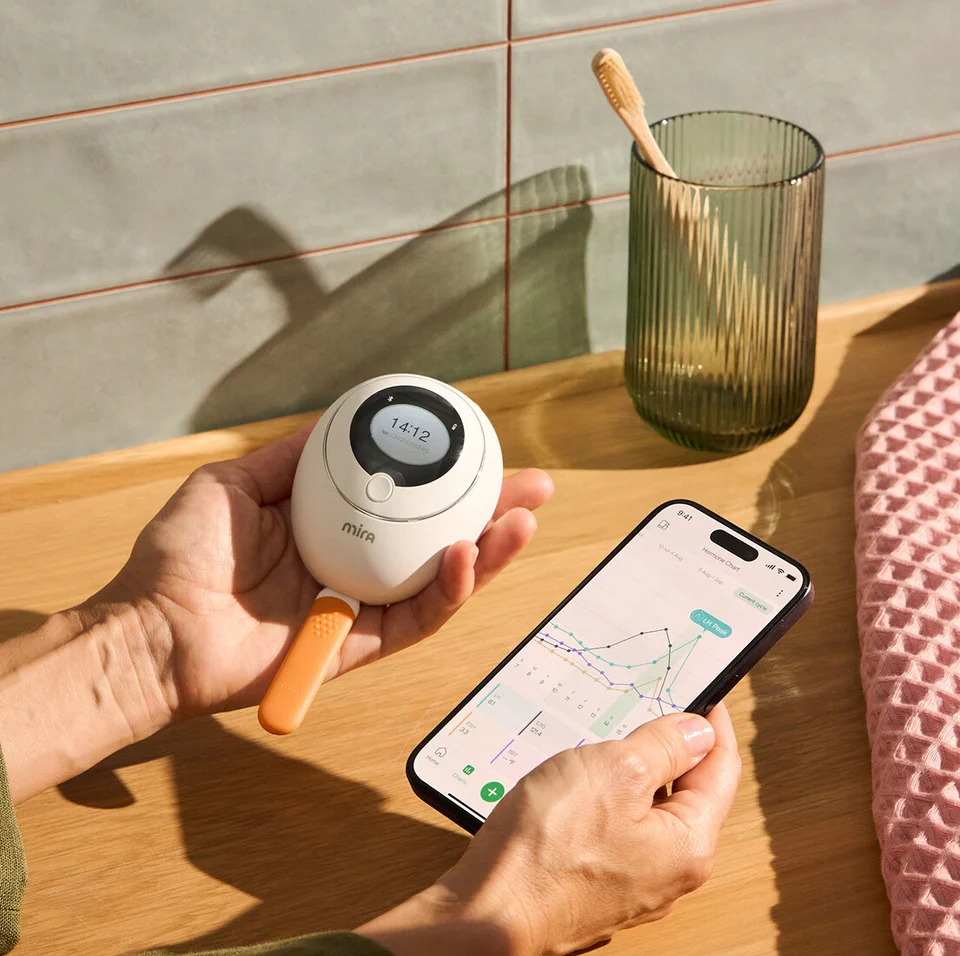 Mira care fertility tracking device and app