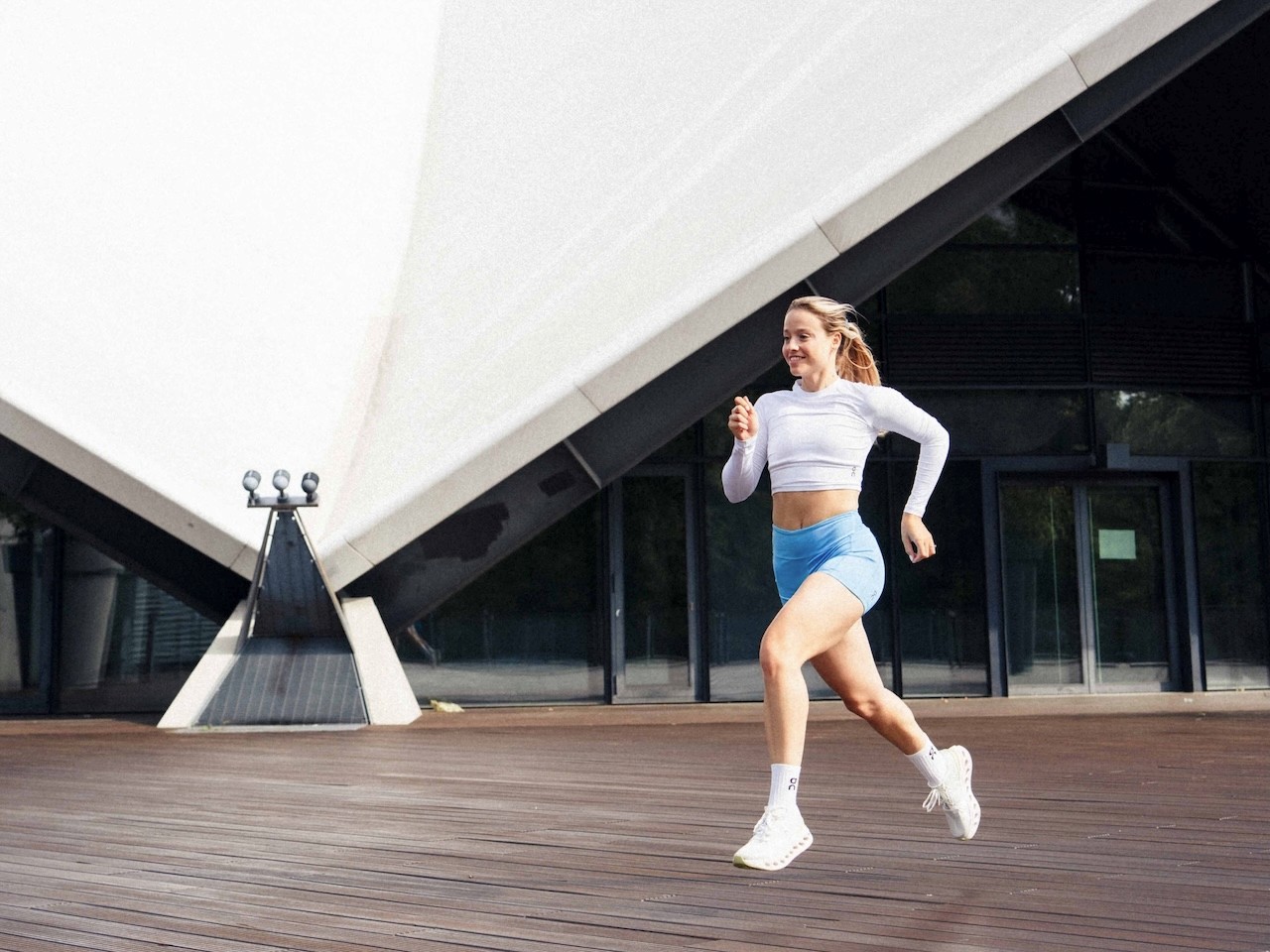 Paula Enzweiler running