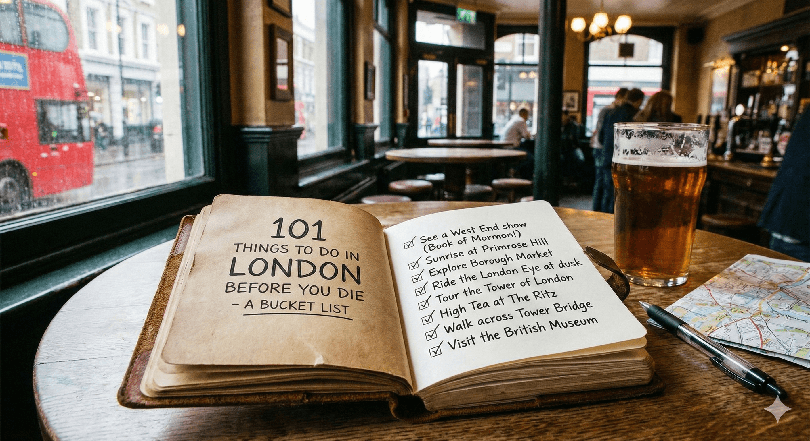 101 choses à faire à Londres avant de mourir : la liste ultime des incontournables
