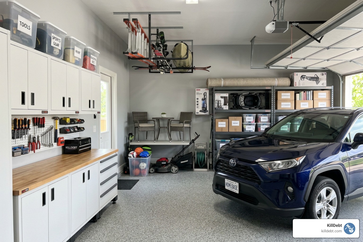 Personal property items like vehicles and household goods that can be protected from creditors