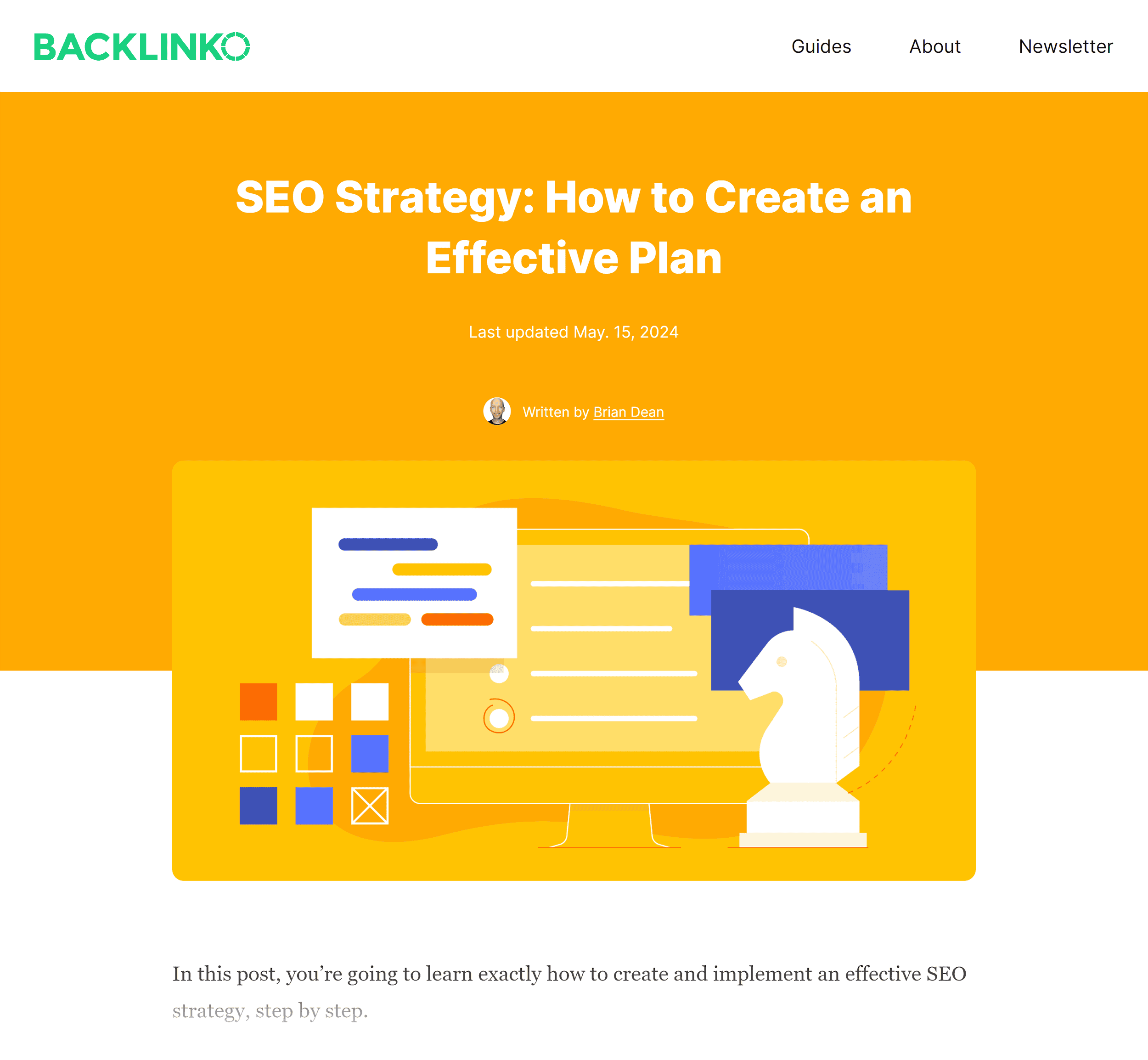 Backlinko – SEO Strategy