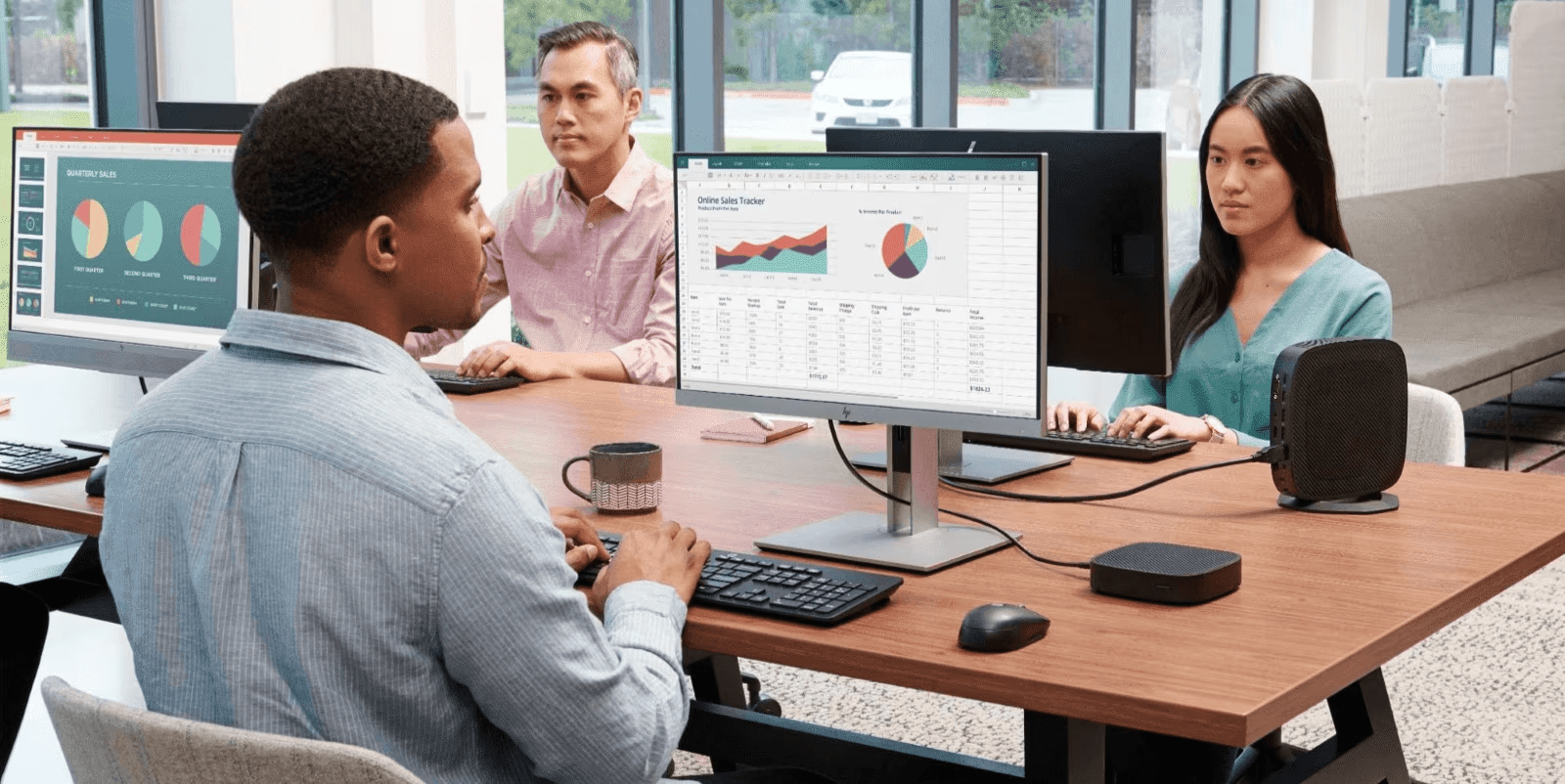 Man working - Do Pivot Tables Update Automatically
