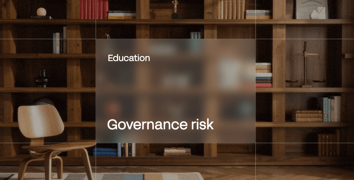The risk of poor governance in insurance pricing and underwriting