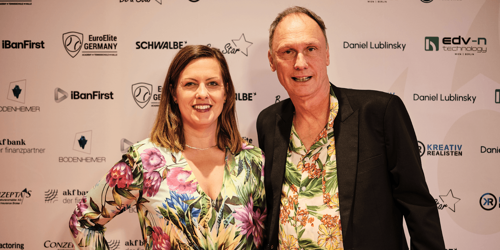 Christina Paap and Winfried Vogt at the Vogt & Paap Innovation Award 2026, supporting eco-conscious start-ups with mentorship