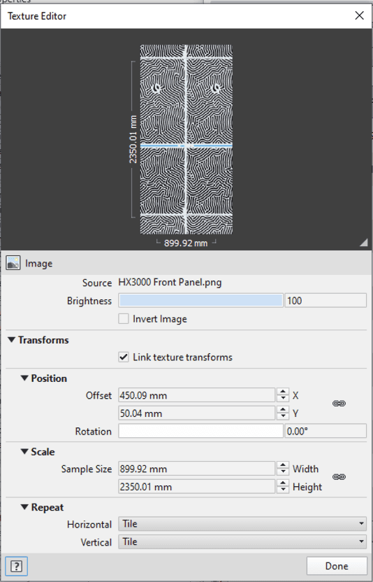 The images need to have specific width and height values to create the perfect scale.