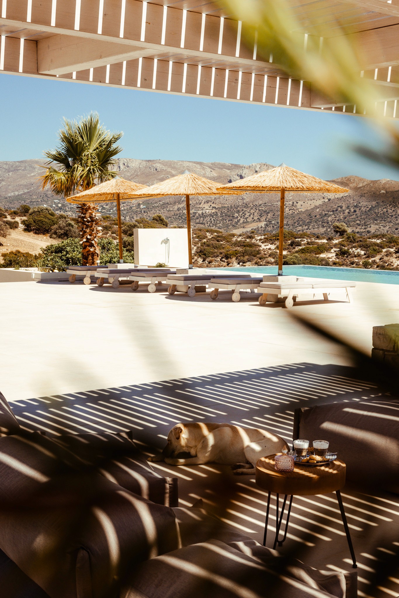 Privater Infinity-Pool mit Panoramablick – Luxusunterkunft Lala House Kreta für exklusive Erholung