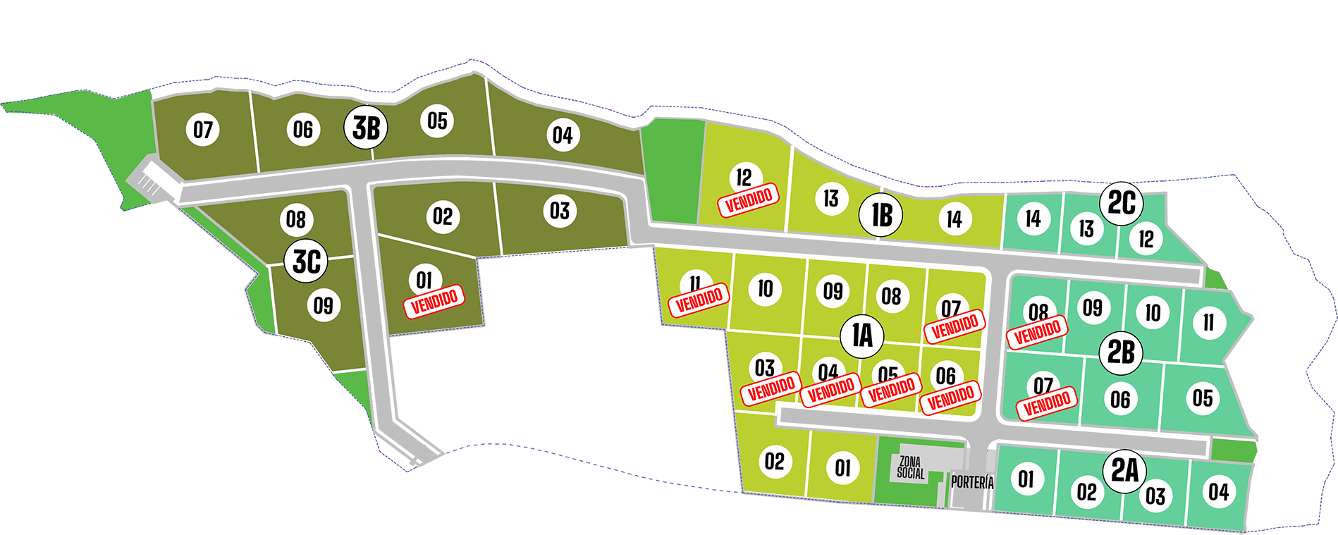 Plano Bosques del Placer