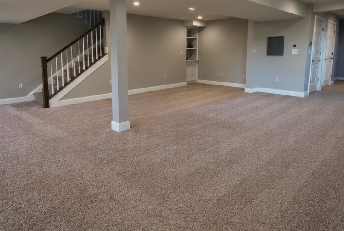 Bright interior hardwood flooring