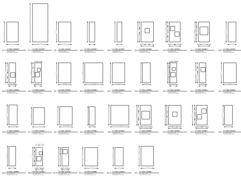 CLT Panels in Revit