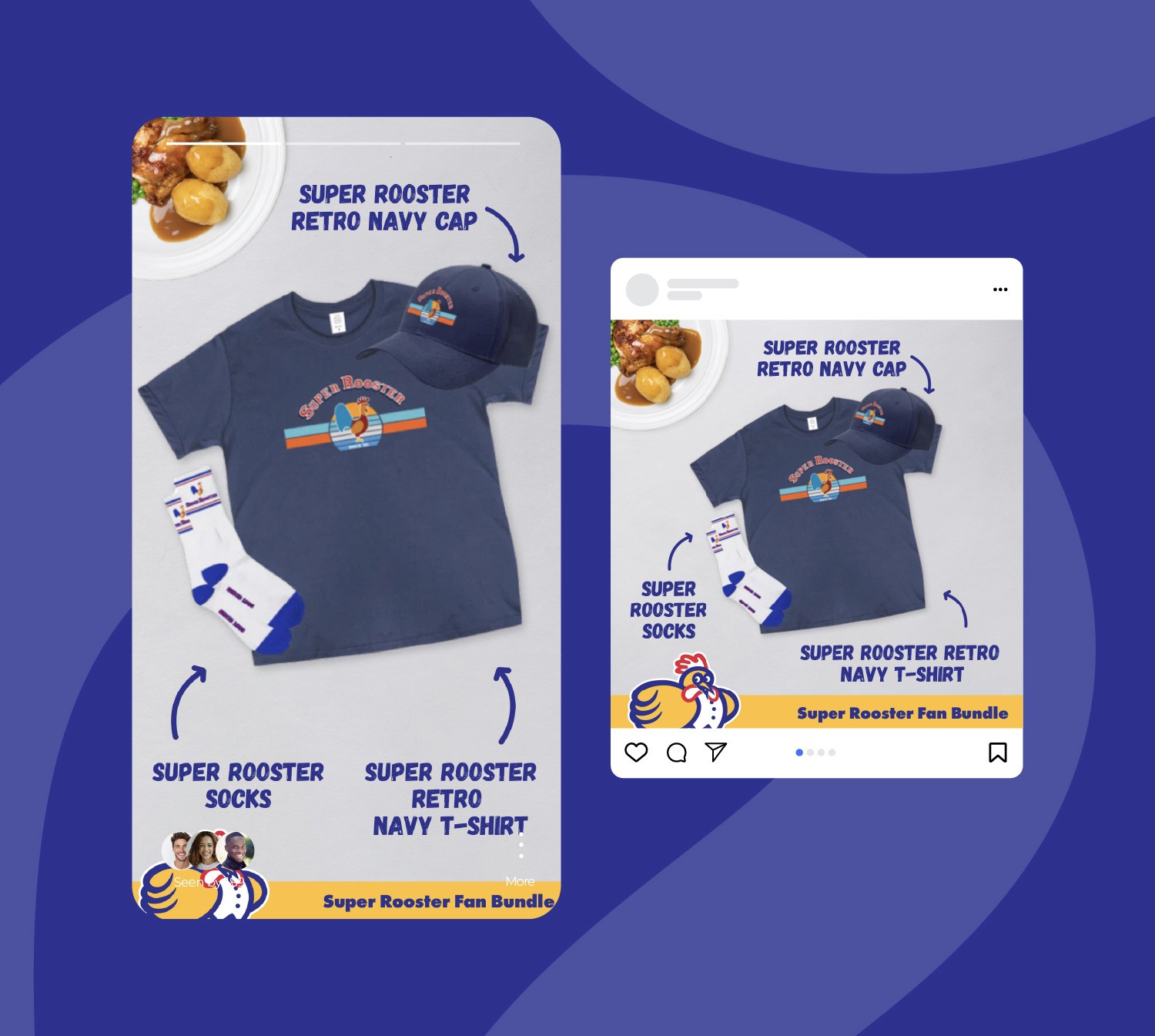 Super Rooster Organic Social Content Thinkify