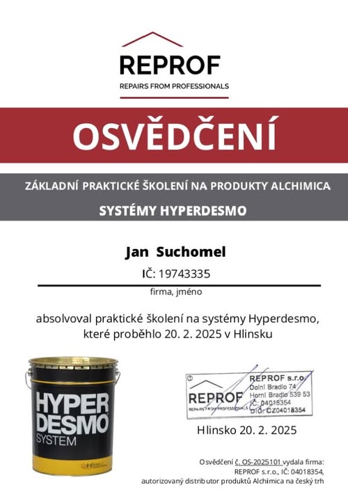 hydroizolace bez zpojů