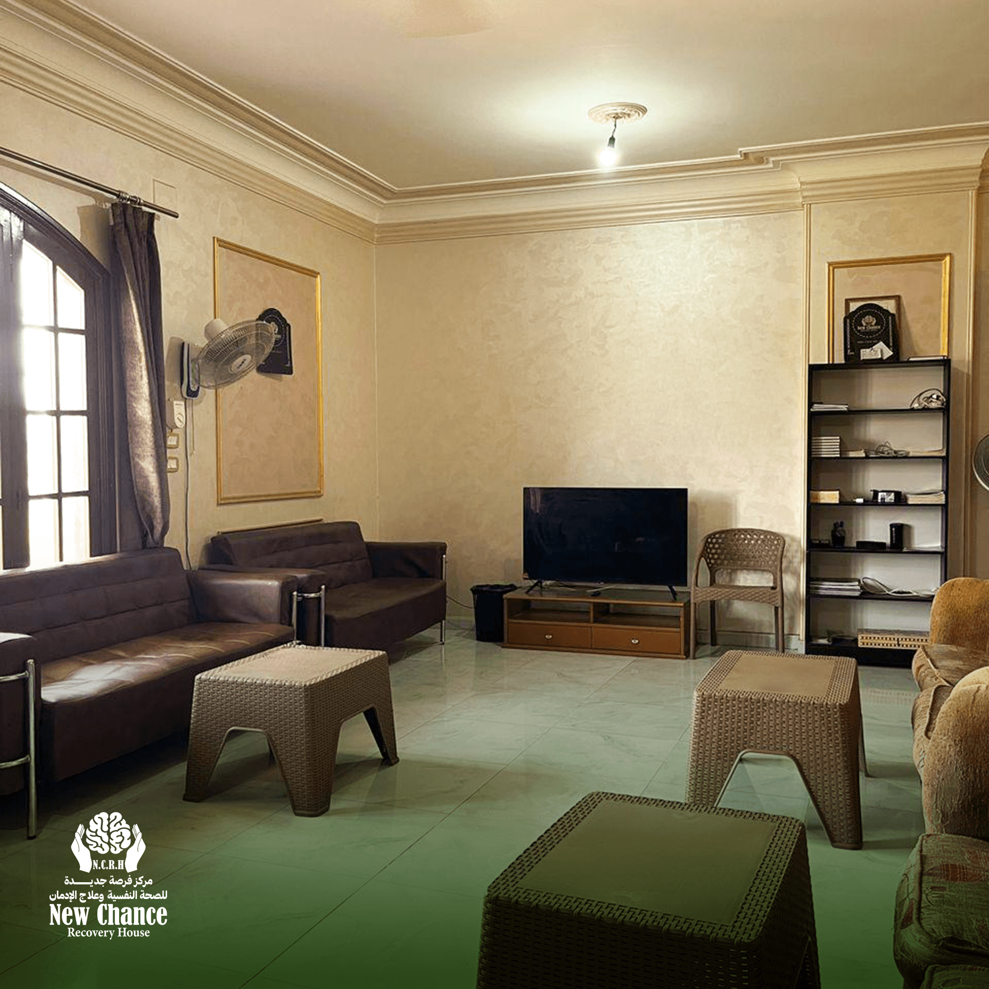 Private therapy room at New Chance Addiction Recovery Center