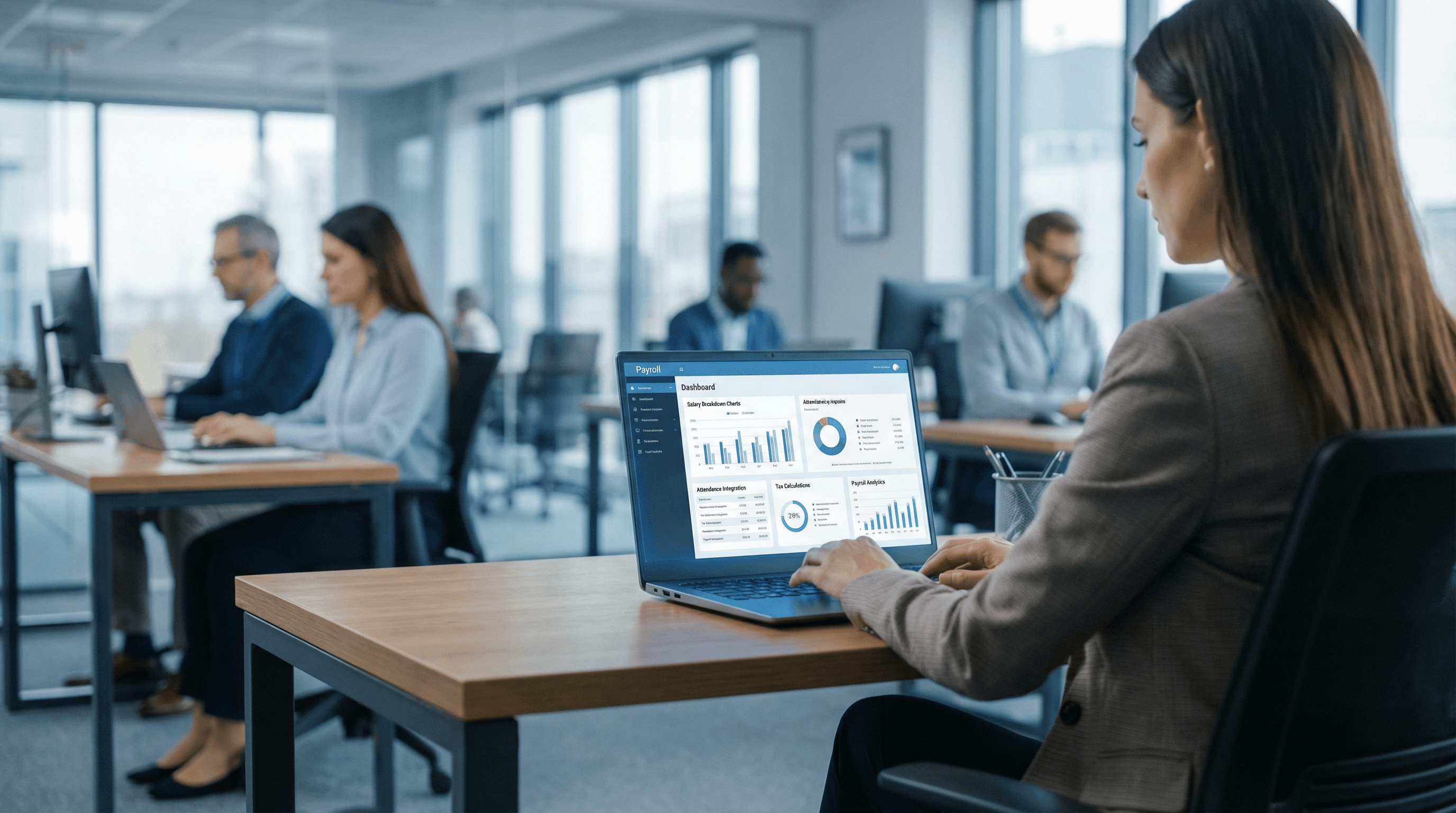 sistem payroll pegawai kantoran